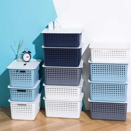 Basket Medium Multipurpose basket navy