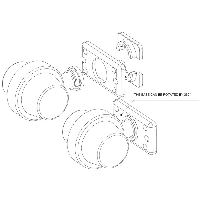 MelTruck® LED Outline Light Position Light Marker Light Old School