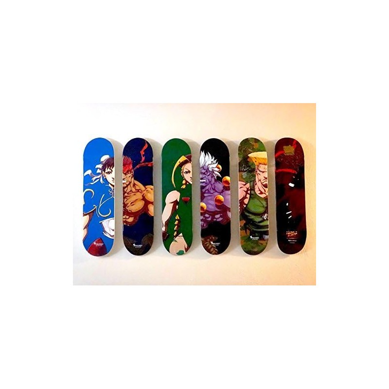 Sk8ology Skateboard Deck Display Wall Mount Hanger Rack | 1,
