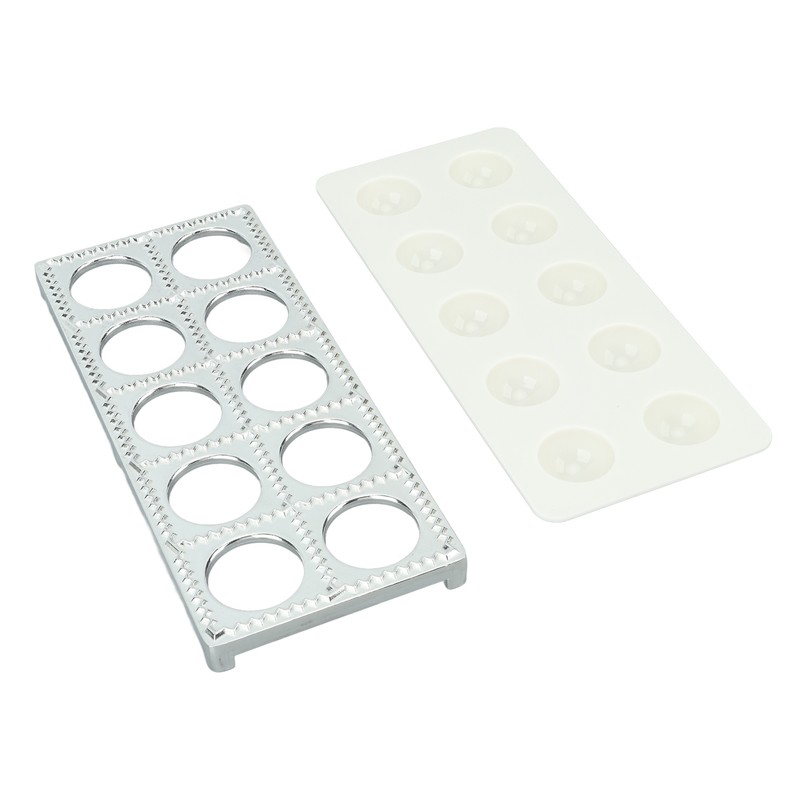 Ravioli Maker Press 10 Holes Iron ABS Durable Square Ravioli