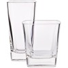 CRISTALICA Highball Strong Square Long Drink Glass 320 ml Universal