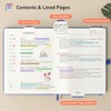 Smarpau Thick A5 Lined Notebook, 320 Pages Ruled Notebook Thick