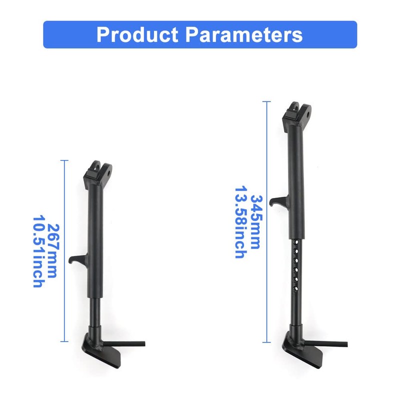 Mantt Motorcycle Adjustable Kickstand Stand Fit for Tenere 700 2024