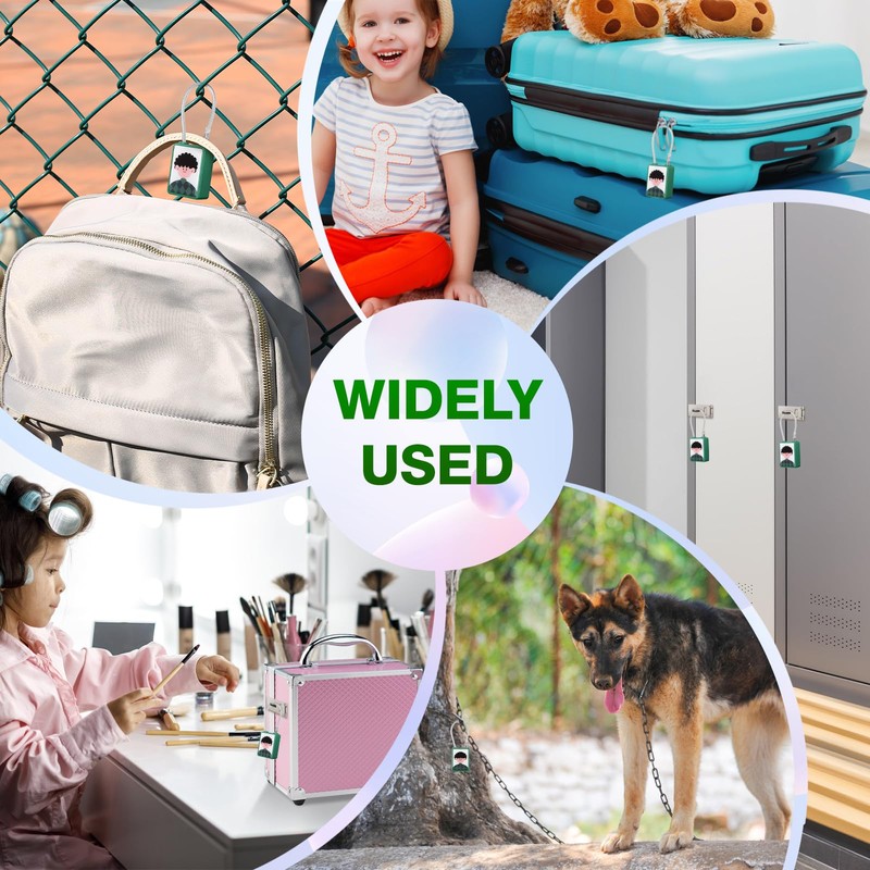 Wisetail Fingerprint Padlock, Smart Gym Locker Lock for Students, Keyless