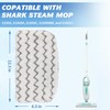 8 Pack Microfiber Steam Mop Pads Replacement for Shark Steam
