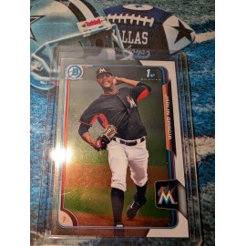 2015 Bowman BCP148 Jarlin Garcia Chrome Marlins~ Jarlin The Marlin🔥⚾FREE SHIP🔥