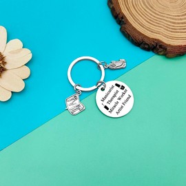 Nail Technician Gift Keyring Nail Tech Keychain Manicurist Therapist Appreciation Gifts Beautician Manicurist Graduation Gifts Nail Stylist Gifts Thank You Gifts Manicurist Coworker Boss Lady Gift