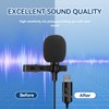 USB Microphone, Lavalier Microphone USB Microphone Computer PC Microphone with