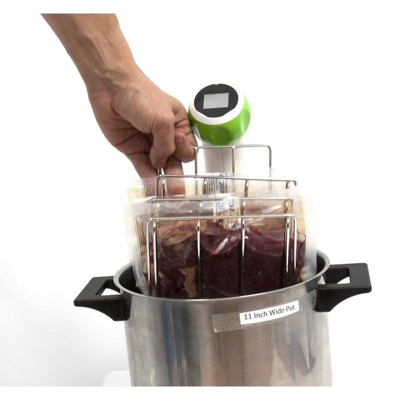 LIPAVI Sous Vide Rack - Model L5 - Adjustable, Collapsible,