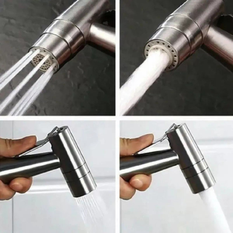 AMERZA Ducha Bidet Arabe Wc Inodoro Acero Inoxidable