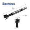 Faithfull FAIFOR12 Forstner Bit for Hardwood, Softwood, Drilling, Boring, Straight,