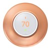 POPMAS Copper Metal Wall Plate for Nest Learning Thermostat 3rd