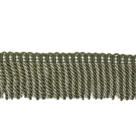 BEL AVENIR Bullion Flecos Trim Basic Trim Collection 5.5 yardas x 3 pulgadas (verde)