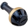 Daiwa SLP Works Aluminum Round Knob, Size S, Navy/Gold