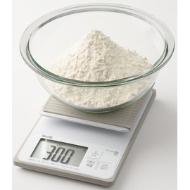 Tanita Cooking Scale Kitchen Scale Cooking Waterproof Digital 3kg 0.1g Unit KW-320 WH Washable Kitchen Scale