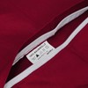 WOLTU Pillowcases Cotton Cushion Covers for Bedroom Sofa Pair Bordeaux
