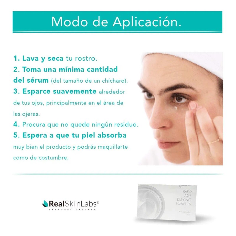 Mascarilla Para Contorno De Ojos 15 Sobres De 1ml
