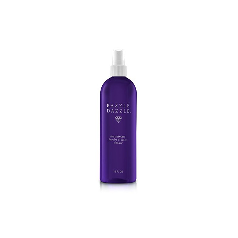 Razzle Dazzle Jewelry, Watch & Glass Cleaner Spray Bottle, 16