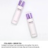 Emulsion Coreana Antiarrugas De Colageno Y T Verde (2pz) Mixta