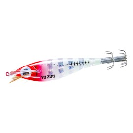 DUEL YO-ZURI Sutte Ultra 3D Laser DX M2 M: 4.1 inches (105 mm) Zebra Luminous Red Head Squid Fishing