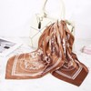 Enwye 3 Pcs 70X70CM Satin Square Scarves for Women Cute