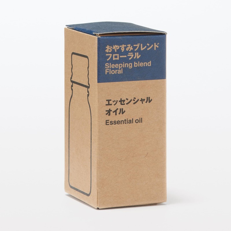 MUJI 83484545 Essential Oil Bedtime Blend, Floral 0.3 fl oz