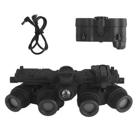 Dummy Night Vision Goggles Model Head Mounted for Tactical Helmet NVG Mount Airsoft Hunting GPNVG 18 NVG Cosplay Display Movie Props-No Function (GPNVG18 Model (Upgraded Version), Black)