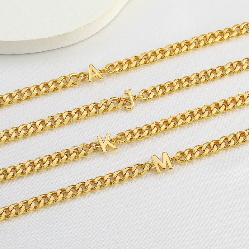 Bracelets for Mens Gifts, Mens Gold Bracelet Cuban Link Bracelets