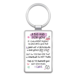 Inspired Words Keyring - A Big Hug For You - Gift Ideas