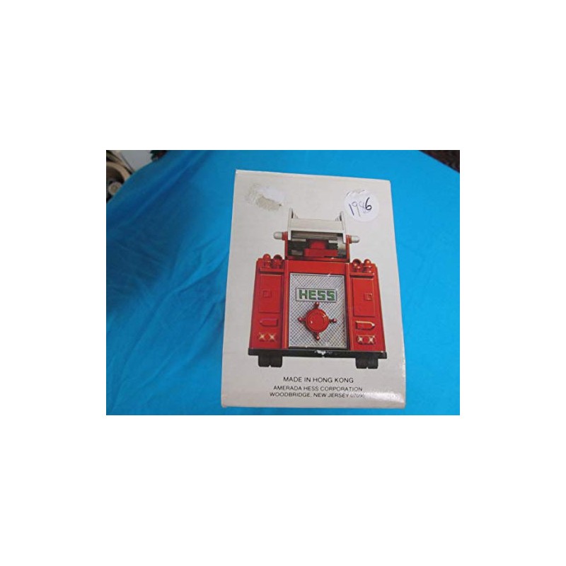 Hess 1986 Fire Truck Bank