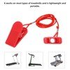 3pcs Universal Treadmill Magnetic Safety Keys, Rectangular Magnet Safety Key
