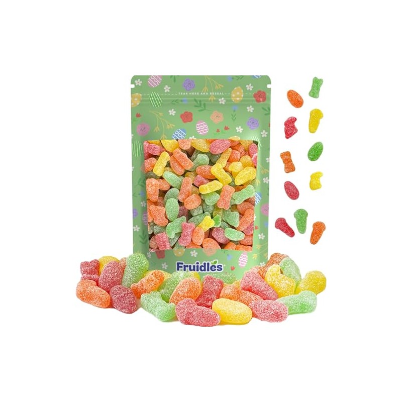 Traditional Easter Jelly Mix Fruit Gummi Candy, Delicious Holiday Shaped