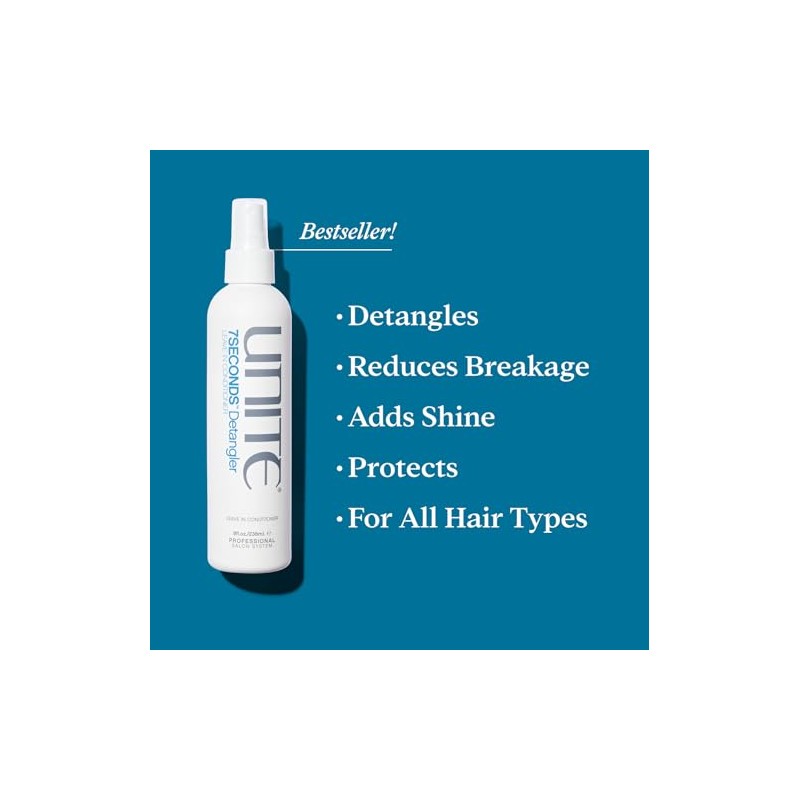 UNITE Hair 7SECONDS Detangler Leave-In Conditioner, 2 fl. oz.