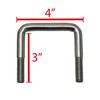Extreme Max 3006.7032 10" Galvanized Swivel-Top Bunk Bracket with Hardware