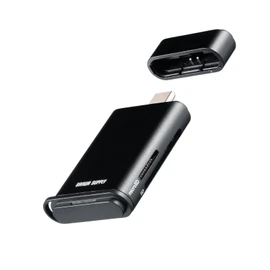 Sanwa Supply UHS-II Compatible USB Type-C Card Reader ADR-5TCMSD2BK