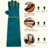 Elolicu Animal Handling Gloves Bite Proof, 22 Inch Pets Anti-Bite