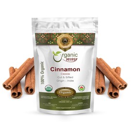 Organic Way Cinnamon Cassia Sticks - Organic, Kosher & USDA Certified - 1/2 LBS