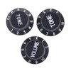 Alnicov Guitar Control Knobs 1 Volumn 2 Tone Fits Metric