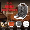 SugarWhisk Mini Donut Maker Machine, Electric Mini Bundt Cake Pan,