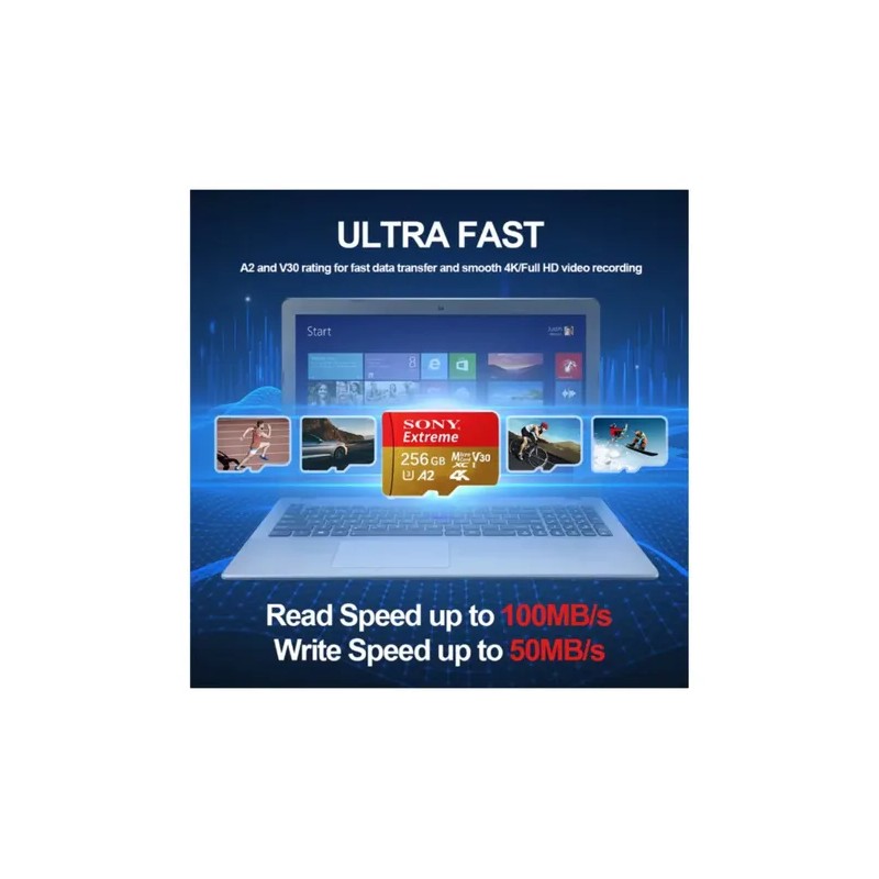 Memoria Micro Sd Sony Extreme 512gb Sdxc V30 A2 C10