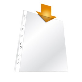 Durable A4 Punched Pockets - Transparent