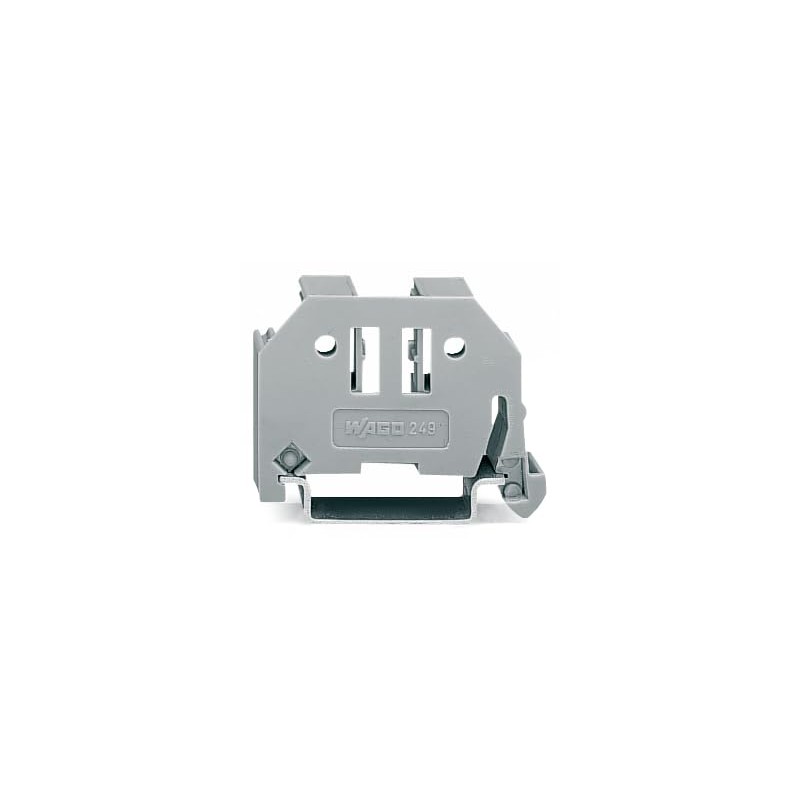 WAGO – Endklammer Contact 249/Holder Plastic Series Screwless 249 TS35