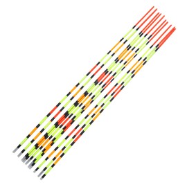 Fabulous-do Pipe Top, 8.3 inches (21 cm), 10 Pieces, Taper, Colored Float Top, Spatula, Self-Made Material, DIY, Herabuna Spatula, Fishing, Gimmicking, Fishing Supplies