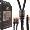 Elite Audio Pro Series 1.5 ft. 100% OFC Copper RCA