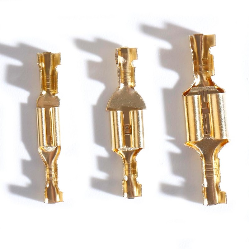 aikoolwer 450Pcs 2.8mm 4.8mm 6.3mm Male Female Spade Connectors Kit