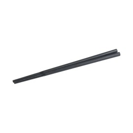 Pearl Metal GM-4051 C-5907 Chopsticks, Extra Thick, 9.1 inches (23 cm), Pentagonal Tip, Made in Japan, Dishwasher Safe, Black