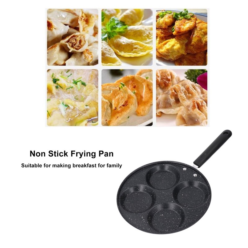 Egg Frying Pan Iron Nonstick Mini Pancake Omelette Pan Kitchen