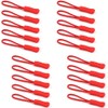 Red Snail 20PCS Zipper Pull - Bright Zipper Puller Helper,
