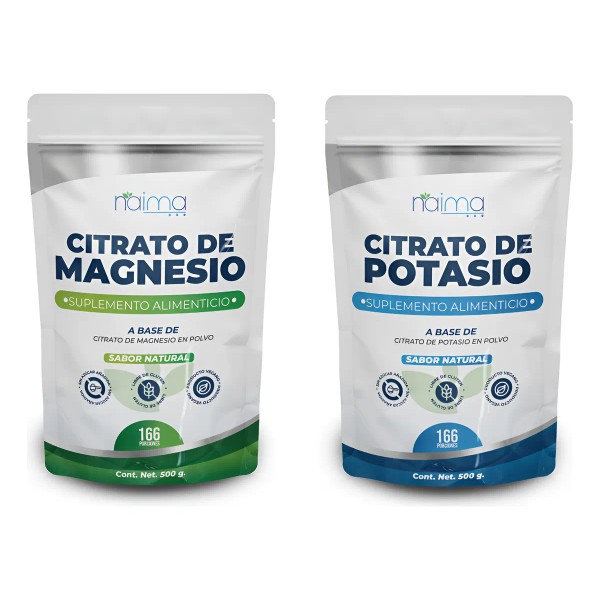 500 G Citrato De Magnesio + 500 G Citrato De