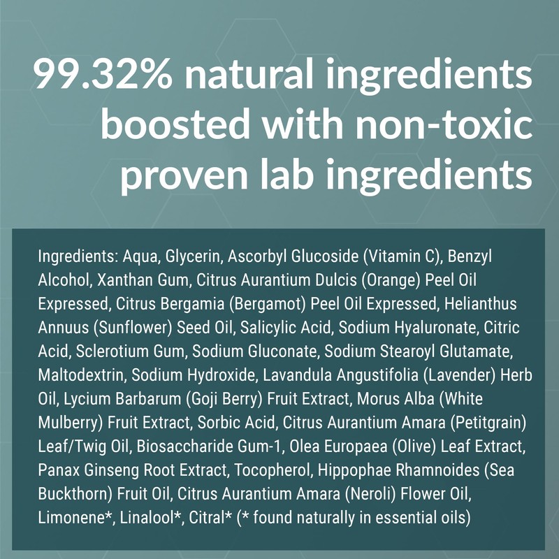 Adaptogenique Daily Radiance Face Serum with Vitamin C & Hyaluronic